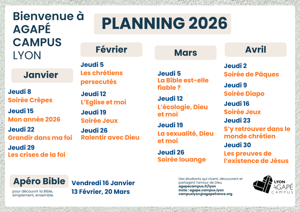 Programme Campus Lyon 2025-2026